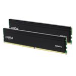 Crucial Pro DDR4 RAM 32GB Kit (2x16GB) 3200MHz, Intel XMP 2.0, Computer Memory (PC) - CP2K16G4DFRA32A