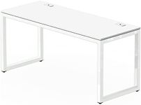 SHW Artwork Solo Desk, White