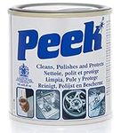 Peek 33700 Metal Cleaner Polishing Compound Paste to Clean, Polish, Shine and Protect Stainless Steel, Silver, Chrome, Fibreglass and Ceramic, 250ML