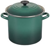 Le Creuset Enamel Over Steel Stockpot, 8-Quart Artichaut