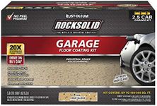 Rust-Oleum 293515 RockSolid Polycuramine 2.5 Car Garage Floor Kit, Tan