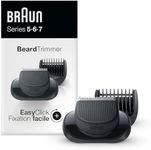 Braun EasyClick Cleansing Brush Attachment for Series 5, 6 and 7 Electric Razors, Compatible with Electric Shavers 5018s, 5020s, 6075cc, 7071cc, 7075cc, 7085cc, 7020s, 5050cs, 6020s, 6072cc, 7027cs