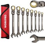 WORKPRO 8-piece Flex-Head Ratchetin