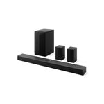 LG S70TR - Smart Sound Bar, 500W Power and 5.1.1 Channels, Wireless Rear Dual Speakers, Surround Sound Dolby Atmos and DTS:X, Hi-Res 24bits/96kHz