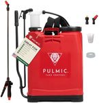 PULMIC Raptor 16 Professional Backpack Sprayer, Lawn and Garden Sprayer, Padded Shoulder Strap for Pests & Weeds, Watering, and Spraying Plants, Manual Pump with Lower Wear, 4 Gallon Backpack Sprayer