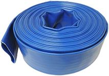 Maxx Flex 3104200100 2" Diameter x 100' Heavy Duty Lay Flat Discharge and Backwash Hose for Water Transfer Applications, 4 Bar Agricultural Grade Construction