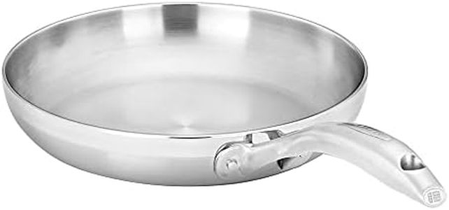 Scanpan Clad 5 Stainless Steel Fry Pan, 26 cm Diameter