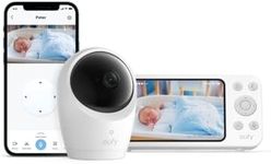 eufy Security Baby Monitor E20 with 2K HD Camera, 5'' 720p Display