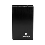 CoolBox A-3533 Aluminium Hard Drive Enclosure for 3.5 inch HDD (SATA I/II/III, USB 3.0), Speed up to 5Gbps, Disks up to 8TB, Includes Mounting Kit and USB 3.0 Cable