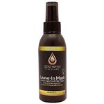 Gold Series Leave-In Hair Mask – Argan Oil Hair Mask Enriched with Keratin – Nourishing and Gently Detangling Leave In Conditioner Spray for Curly, Frizzy or Damaged Hair, 4.2 Fl.oz