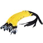 Akozon 10pcs 185-225mm Tire Anti-skid Belt Snow Car Security Tyre Chains Universal for Car Truck SUV, Snow chain snow chains