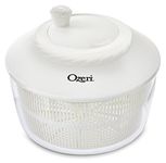 Ozeri SS2-W Fresca Salad Spinner, Polycarbonate, White