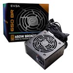 EVGA 650 BR Power Supply, 80+ BRONZE 650W, 3 Year Warranty