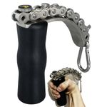 FITTERGEAR Arm Wrestling Pronation Handle For Cupping, Pronation, Supination and Rising Training, Armwrestling Exercise Handle for Wrist and Forearm Training (Black)