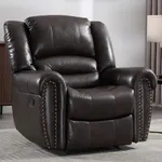 CANMOV Leather Recliner Chair, Clas