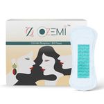 Ozemi Panty liners daily use Ultra-thin Anti-Bacterial Anion Technology, Protection for 8 Hours for Pre & Post period use, Guard against Leakage, discharge and rashes, Non-period Days & Spotting, 150 mm, Pack of 50