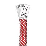 Draft Tap Handle - 8.62'' Poker Themed Resin Keg Tap for Bar Draft System or Kegerator