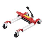 VEVOR Wheel Dolly, Max Capacity 1500 Lbs, Car Jack With 360° Rotatable Wheels, Heavy Duty Vehicle Positioning Hydraulic Tire Jack for Auto Repair and Moving