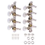 Mandolin Tuning Pegs, 4L4R Machine Heads String Tuning Pegs for 8 Strings Mandolin Instruments Accessory