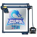 SCULPFUN S30 Pro Max La-ser Engraver, 20W Optical Power Engraving Machine with Automatic Full Air Assist Kit, Cut 10mm Plywood in One Pass, with Replaceable Lens Design and Limit Switch