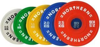 Olympic Rubberised Fractional Weight Change Plates, Micro Weights, Incremental Weights, Weight Plate Disc, Cross Fitness Deadlifts Strength Training Home Gym 0.25kg, 0.5kg, 1.0kg, 1.5kg, 2.0kg, 2.5kg