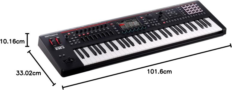 Roland FANTOM-06 61-Note Synthesizer Keyboard – ZEN-Core, SuperNATURAL, DAW Integration
