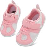 BARERUN Baby Boys Girls Barefoot Swim Pool Beach First Shoes for Walking Baby Girls Kids Sandals Infant Walking Shoes Toddler Athletic Sneakers Pink 2-2.5 Years Toddler