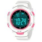 CakCity Kids Watches Digital Sport Watches for Girls Outdoor Waterproof Watches with Alarm Stopwatch Leisure Child Wrist Watch Ages 5-10