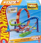 Hot Wheels Toy Car Track Set, Action Loop Cyclone Challenge Track Set, 2 Ways to Play & Easy Storage, with 1:64 Scale Toy Car