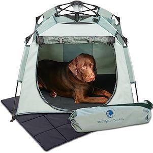 POP 'N GO Pet Playpen for Dogs and Cats - 39 x 33 Inch Dog Tent w/Carrying Bag - Outdoor Cat Enclosures Pets - Dog Travel Accessories for Camping - Grey