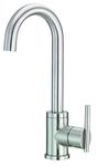 Danze D150558SS Parma Single Handle Bar Faucet, Stainless Steel