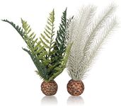 biOrb 55075 Fern Grey & Green S - Artificial Decoration for Beautifying Freshwater Aquariums and Saltwater Aquariums