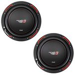 2 Pack 12" Dual 4 Ohm Subwoofers 1400W Max HED Series Cerwin Vega CER-H7124D Set