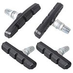 Accessotech 2 Pairs V Brake Blocks Cycle Bike Bicycle MTB Blocks Pads Shoes Mountain 70mm