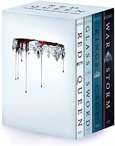 Red Queen 4-Book Paperback Box Set: Red Queen, Glass Sword, King's Cage, War Strom