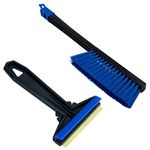 L & P Set A054 Ice Scraper Car Murska Ice Scraper + A059 Murska Broom Car Snow Brush Long Winter Snow Snow Brush Brush Auto Winter Original in