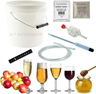 Homebrew Starter Kit 5L 1 Gallon for Wine Cider Beer Mead