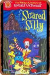 IEITB The Wacky Adventures of Ronald McDonald: Scared Silly Tin logo retro poster restaurant wall decoration home door garden store bar coffee shop club logo gift 12 X 8 inches