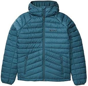 Marmot Highlander Down Hoody Warm Down Jacket, Insulated Hooded Winter Coat, Canada Goose Down Parka, Lightweight Packable Outdoor Jacket, Windproof - Stargazer, Small
