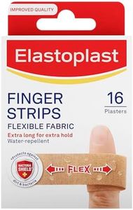 Elastoplast Finger Strips Flexible Fabric Plasters 16 Pack