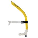 Finis Rubber Swimmer's Snorkel (Yellow, One Size)