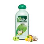 Vatika Naturals Coconut Hair Oil - 300ml | For Voluminous & Thick Hair | Enriched With Henna, Amla, Lemon & 5 Herbs | For Nourishment From Root To Tip