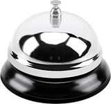 Worison Metal Call Bell for Hotels, Schools, Restaurants, Reception Areas, Hospitals, Warehouses Silver