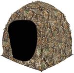 Ameristep Doghouse Ground Blind, Two Man Hunting Blind in Realtree Edge Camo