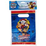 amscan 9903822 Plastic Loot Bags Theme-8 Pcs, Lootbags Paw Patrol 2018