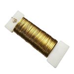 Gold Wire 22 gauge Jewellery Wire For Jewellery Making Jewlery Wire Gold Craft Wire Jewellery Making Supplies Gold Florist Wire Metal Wire Wreath Making Kit Flower Floristry Wire