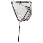 ABU GARCIA Fishing Landing Net Rubber Compact Folding Game Nets 40 105 cm Telescopic Saltwater