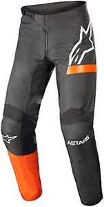 Alpinestars Fluid Chaser Mens MX Pants - Anthracite Coral Fluo 32 inch