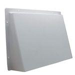 Rytons Building Products ABC9WH Light and Draught Reducing Airbrick Cowl Hood Cover, White