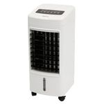 EMtronics EMFC4TW Digital Portable Fan Air Cooler with Timer, Humidifier, Sleep Mode, Remote Control, 3 Speed Settings, 4 Litre Water Tank, 75W - White